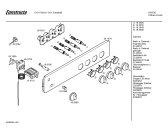 Схема №1 CH17750 с изображением Панель управления для электропечи Bosch 00361454
