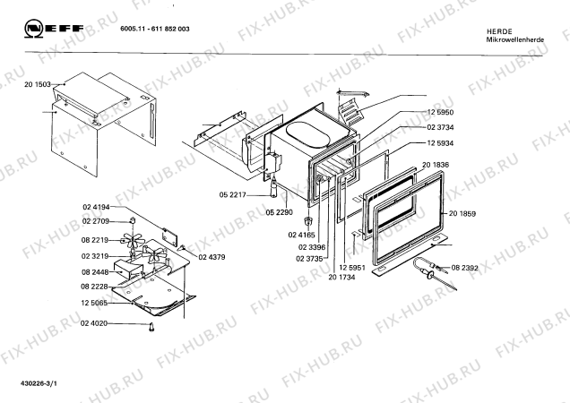 Схема №2 611854003 6006.11 с изображением Переключатель для микроволновки Bosch 00023674