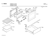 Схема №2 HES5001 с изображением Панель для электропечи Bosch 00272964