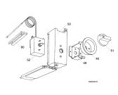 Схема №1 0533GS1 с изображением Дверка для холодильника Aeg 531041605894