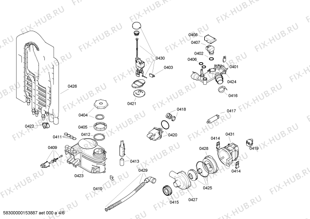 Схема №2 3VS300BP с изображением Панель управления для посудомойки Bosch 00700063