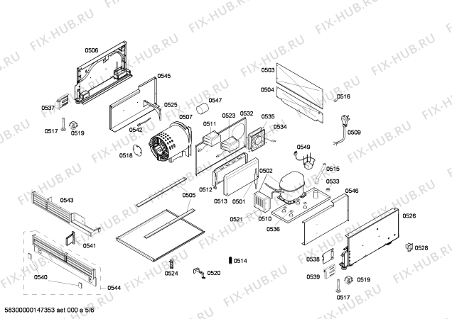 Схема №1 RC462700 с изображением Монтажный набор для холодильника Bosch 00700131