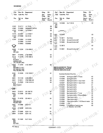 Взрыв-схема аудиотехники Siemens RS8066 - Схема узла 03