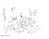 Схема №1 SRS43C32GB с изображением Передняя панель для посудомоечной машины Bosch 00700101