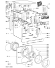 Схема №1 AWO 5761 с изображением Переключатель (таймер) для стиральной машины Whirlpool 481228210149