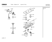 Схема №1 RT9885 с изображением Крышка кнопки для стиралки Bosch 00151569