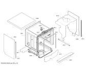 Схема №4 BM5380MA BM5380MA; A+ enerji sinifi с изображением Панель управления для посудомойки Bosch 00742017