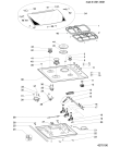 Схема №1 PIM631ASIX (F087272) с изображением Горелка для духового шкафа Indesit C00309165