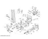 Схема №2 SGS65E02EU с изображением Передняя панель для посудомойки Bosch 00443726