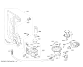 Схема №1 SMI50D55EU SilencePlus с изображением Панель управления для посудомойки Bosch 00742381