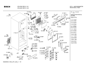 Схема №1 KSU49620ME с изображением Дверь морозильной камеры для холодильной камеры Bosch 00472792