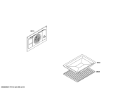 Схема №1 3HE505BP с изображением Ручка выбора программ для плиты (духовки) Bosch 00615763