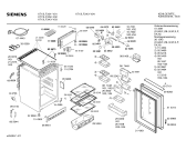 Схема №1 KT15LF3 с изображением Дверь морозильной камеры для холодильника Siemens 00213086