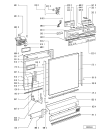 Схема №1 GSF 7599 TW-WS с изображением Обшивка для посудомойки Whirlpool 481245370913