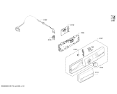 Схема №1 3SC74300A с изображением Панель управления для сушилки Bosch 00701534