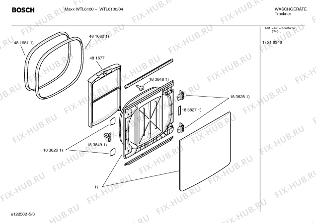 Схема №1 WTL6100 Maxx WTL6100 с изображением Инструкция по установке и эксплуатации для сушилки Bosch 00587328