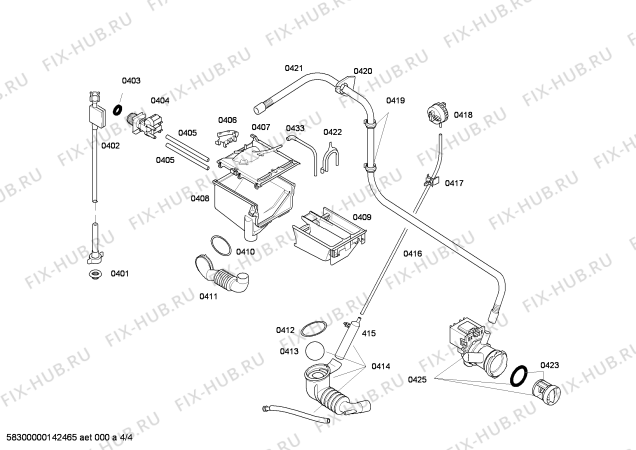 Схема №1 WM10E320EP с изображением Панель управления для стиралки Siemens 00668415