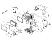 Схема №1 CMO200DWII (250743, WP700D-X20) с изображением Переключатель для микроволновой печи Gorenje 259184