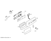 Схема №2 WXB122STI SILVER3205 с изображением Панель управления для стиральной машины Siemens 00439265