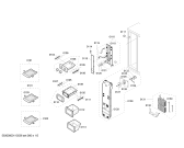 Схема №1 RS60DJSM1/XEG с изображением Крыльчатка вентилятора для холодильника Bosch 00496351