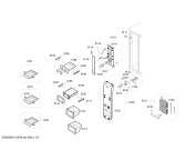 Схема №1 RS21WANS1/XEG с изображением Компрессор для холодильника Bosch 00144158