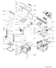 Схема №1 AKZ401/NB с изображением Обшивка для духового шкафа Whirlpool 481245249734