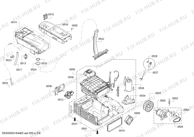 Схема №1 WT48Y771EX iQ800 selfCleaning condenser с изображением Панель управления для сушилки Siemens 11006362