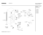 Схема №1 KS33V640FF с изображением Дверь для холодильной камеры Siemens 00245474