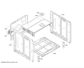 Схема №1 HEB78D720 с изображением Модуль управления для электропечи Siemens 00644670