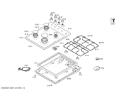 Схема №2 OC252 с изображением Столешница для плиты (духовки) Bosch 00247077