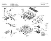 Схема №1 SF54260 с изображением Вкладыш в панель для посудомойки Siemens 00357208