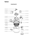 Схема №1 P4290731/07B с изображением Котелка Tefal SS-981031