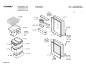 Схема №1 KG32E00SD с изображением Передняя панель для холодильника Siemens 00356853