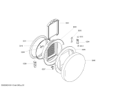 Схема №1 WTA4400EE, WTA4400 с изображением Панель для сушильной машины Bosch 00440709