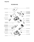 Схема №2 RO2366EA/4Q0 с изображением Рама для мини-пылесоса Rowenta RS-RT900486