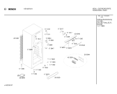 Схема №2 KSV3970 с изображением Ручка двери для холодильника Bosch 00267385