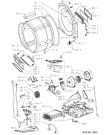 Схема №1 AWZ 8812 с изображением Декоративная панель для сушилки Whirlpool 481245214481