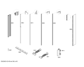 Схема №1 FID18P30 с изображением Цокольная панель для холодильника Bosch 00663561