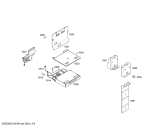 Схема №1 3FFL3655 с изображением Дверь для холодильной камеры Bosch 00246466