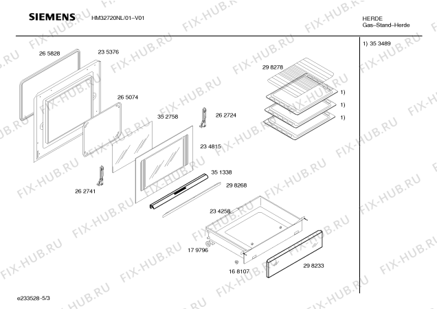 Схема №2 HM32720NL с изображением Панель управления для электропечи Siemens 00360671