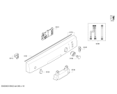 Схема №2 SMS50E52AU Classic electronic, Made in Germany с изображением Передняя панель для электропосудомоечной машины Bosch 00741312