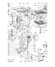 Схема №1 ADG 975/3 WHM с изображением Панель для посудомоечной машины Whirlpool 481245370261