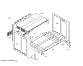 Схема №3 HEN700520 с изображением Панель управления для духового шкафа Bosch 00660043