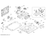 Схема №2 HBF174ER0 с изображением Панель управления для плиты (духовки) Bosch 11025414