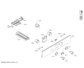 Схема №2 HB239E5 с изображением Панель управления для духового шкафа Siemens 11002539