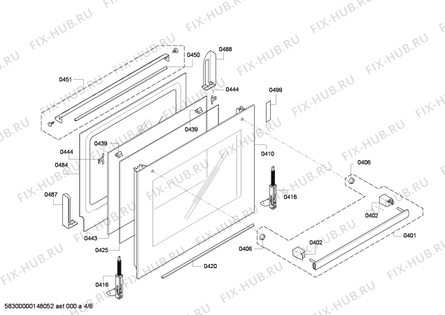 Схема №1 HBA63A150S с изображением Панель управления для духового шкафа Bosch 00675646