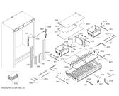 Схема №1 RB492301 с изображением Изоляция для холодильника Bosch 11019935