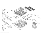 Схема №1 SGD55M05EU с изображением Передняя панель для посудомоечной машины Bosch 00662306