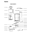 Схема №1 CM261838/87A с изображением Держатель фильтра для кофеварки (кофемашины) Tefal SS-986926