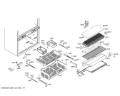 Схема №1 RB491200 с изображением Крышка для холодильника Bosch 00618692